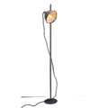 Ash Grey Modern Floor Lamp With Grill