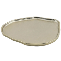 Belem Aluminium  gold tray by Aalaya