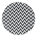 Wool Handwoven Dhurry_Round Chevron
