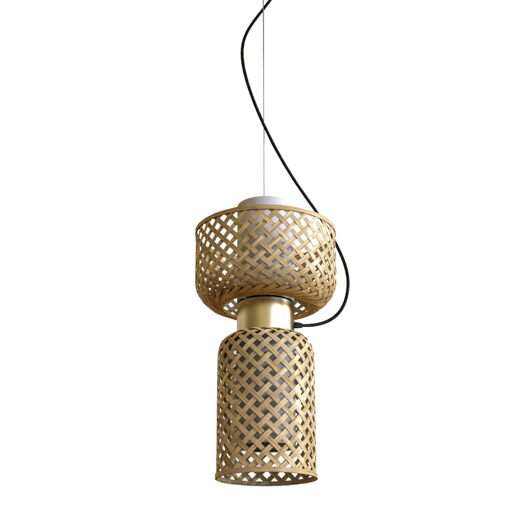 Metamorphosis Pendant Lamp H-009BC\ Wall light\ Ceiling light\ Wall hanging light\ Wall lamp\ Bedroom light\ Living room light\ Office light\ Bamboo lamp\ Brass finish