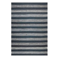 Hemp Hand Woven Rug _ Stripe Navy Egma
