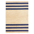 Hemp Hand Woven Rug Pony_ Stripes