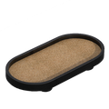 Podium Oval Tray L (Black)