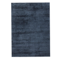 Viscose HandKnotted Carpet Parallel Wrap Prince Blue