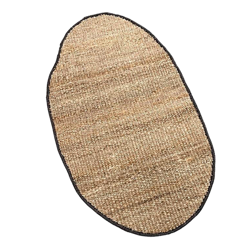 Hemp Handwoven Rug _ Oval – The Living Influence