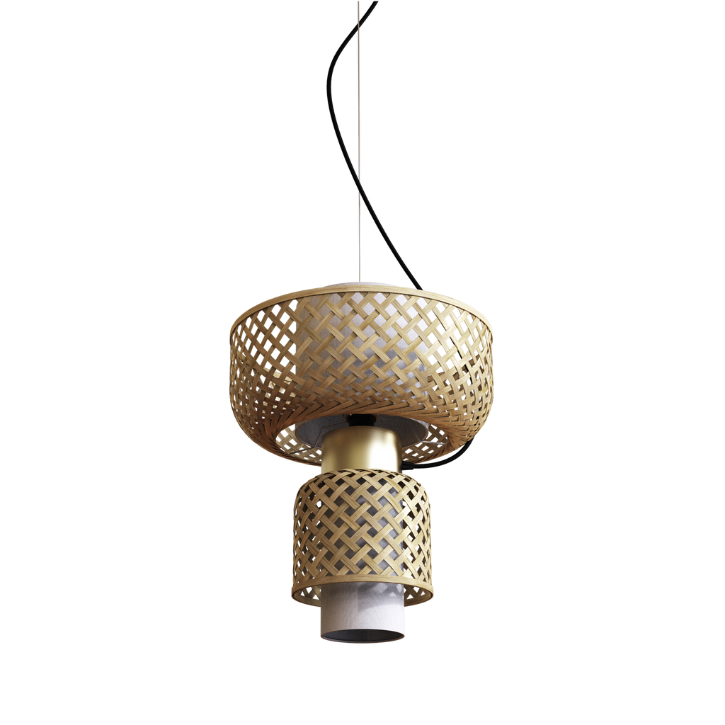 Metamorphosis Pendant Lamp H-006AD\ Wall light\ Ceiling light\ Wall hanging light\ Wall lamp\ Bedroom light\ Living room light\ Office light\ Bamboo lamp\ Brass finish