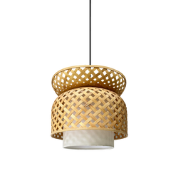 Lotus pendant light with adjustable black cable for flexibility in installation