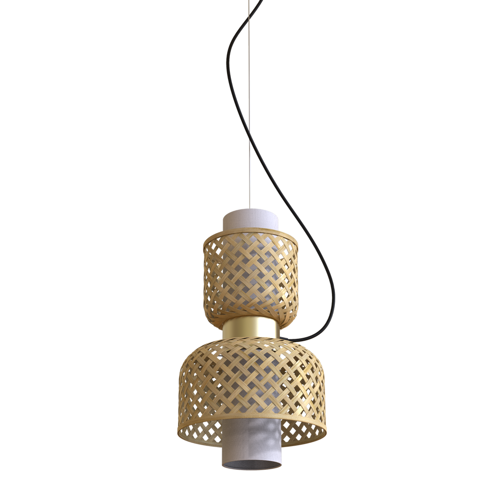 Metamorphosis Pendant Lamp H-016DB\ Wall light\ Ceiling light\ Wall hanging light\ Wall lamp\ Bedroom light\ Living room light\ Office light\ Bamboo lamp\ Brass finish