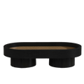 Podium Oval Tray S (Black)