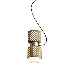 Bamboo Pendant Lamp has Boho-chic with a sustainable twist