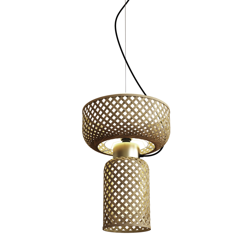 Metamorphosis Pendant Lamp H-005AC\ Wall light\ Ceiling light\ Wall hanging light\ Wall lamp\ Bedroom light\ Living room light\ Office light\ Bamboo lamp\ Brass finish