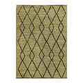 Hemp Hand Woven Rug Loop_ Olive