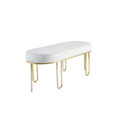 Shop Furniture \ Shop Chair \ Ottoman Bench \ Shop Seating \ Shop Bench \ Home Bench \ Loop Bench \ White Seating Bench \ Shop Office Bench \ Upholstered Seating