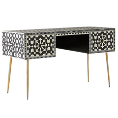 Furniture / Table / Study Table / Work Table / Credenza / Cabinet / Console / Home Furniture / House Furniture / Home Design / Shop Study Table / Credenza Designs / Bone Inlay