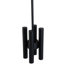 Black metal Pendant light for luxury interiors
