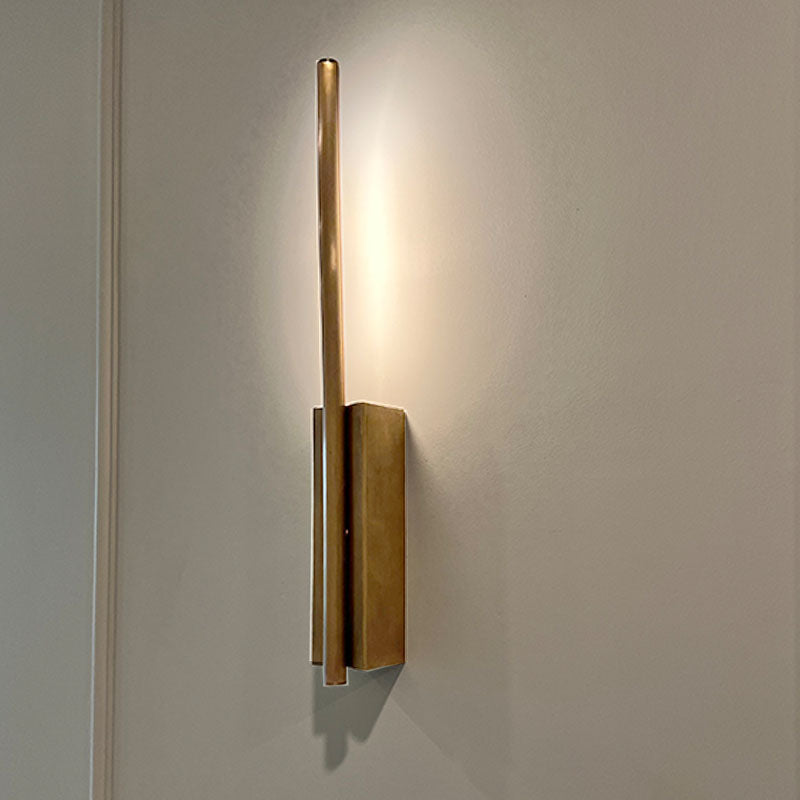 Line wall sconce two\ Wall light\ Indoor Light\ Wall Lamp\ Wall mounted\ Light fixture\ Living room light\ Office light\ Brass finish