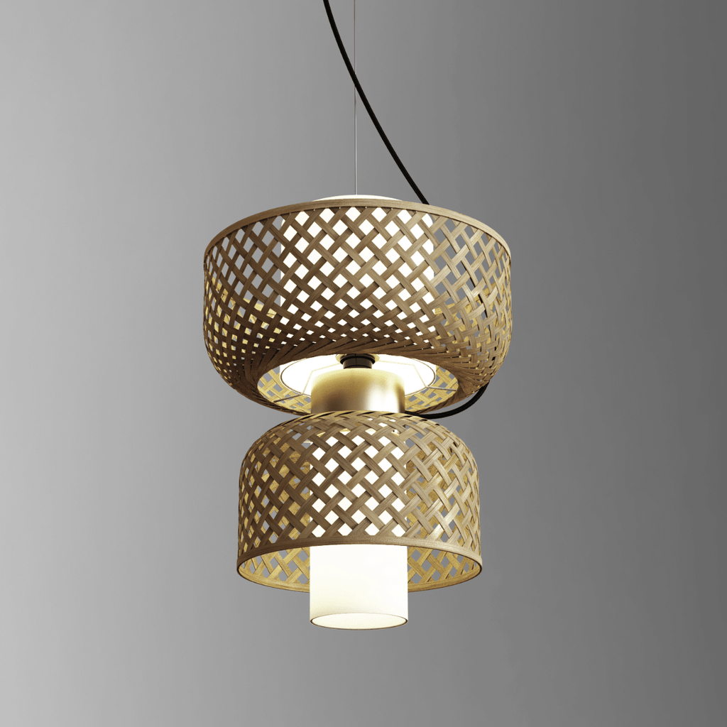 Metamorphosis Pendant Lamp H-004AB\ Wall light\ Ceiling light\ Wall hanging light\ Wall lamp\ Bedroom light\ Living room light\ Office light\ Bamboo lamp\ Brass finish