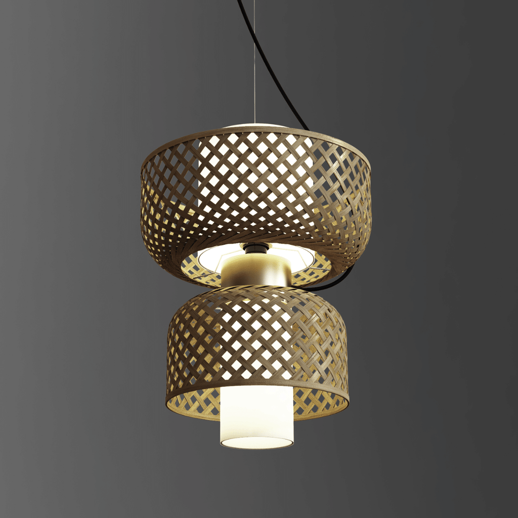 Metamorphosis Pendant Lamp H-004AB\ Wall light\ Ceiling light\ Wall hanging light\ Wall lamp\ Bedroom light\ Living room light\ Office light\ Bamboo lamp\ Brass finish