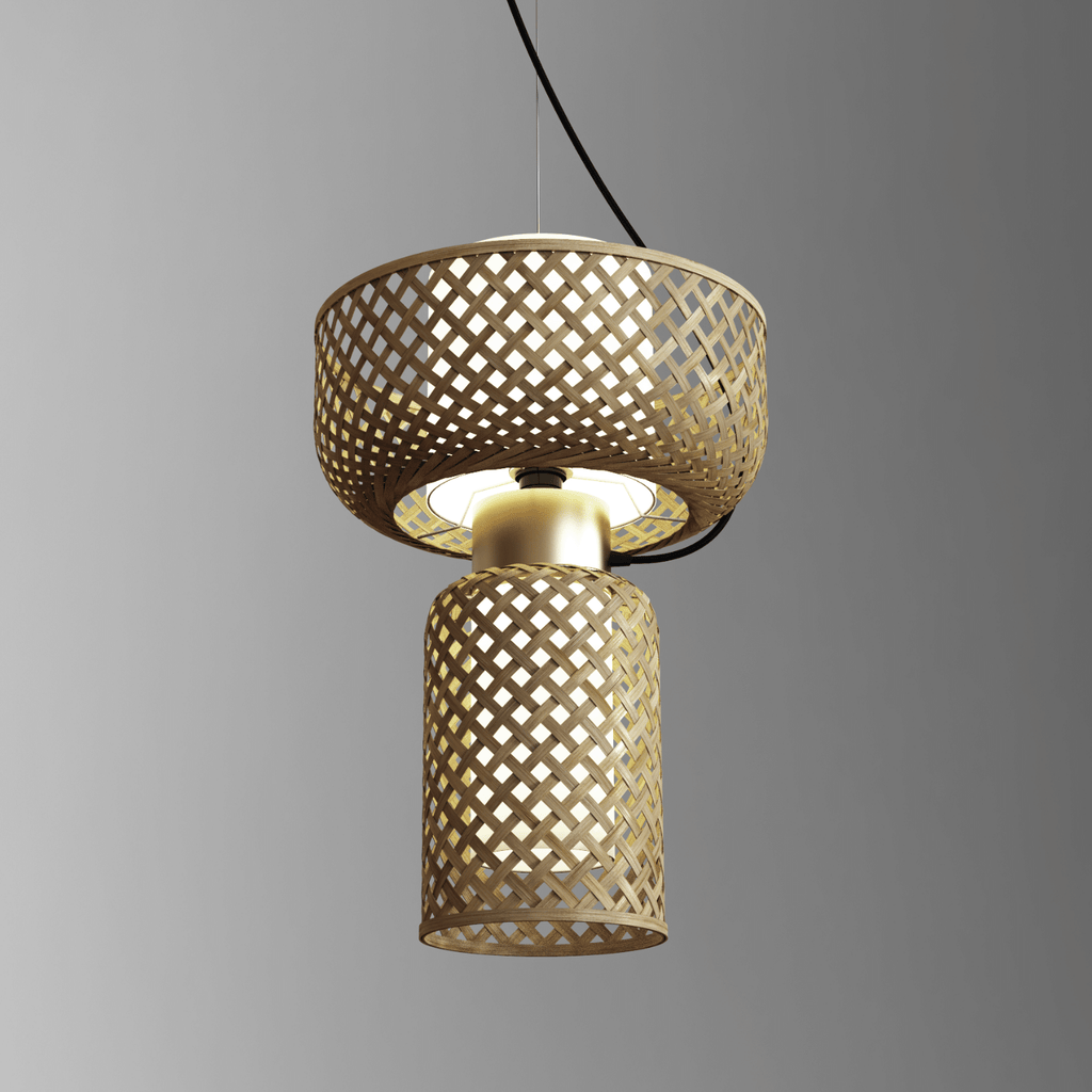 Metamorphosis Pendant Lamp H-005AC\ Wall light\ Ceiling light\ Wall hanging light\ Wall lamp\ Bedroom light\ Living room light\ Office light\ Bamboo lamp\ Brass finish