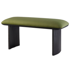Shop Furniture \ Shop Chair \ Ottoman Bench \ Shop Seating \ Shop Bench \ Home Bench \ Rectangular Bench \ Green Seating Bench \ Shop Office Bench \ Upholstered Seating
