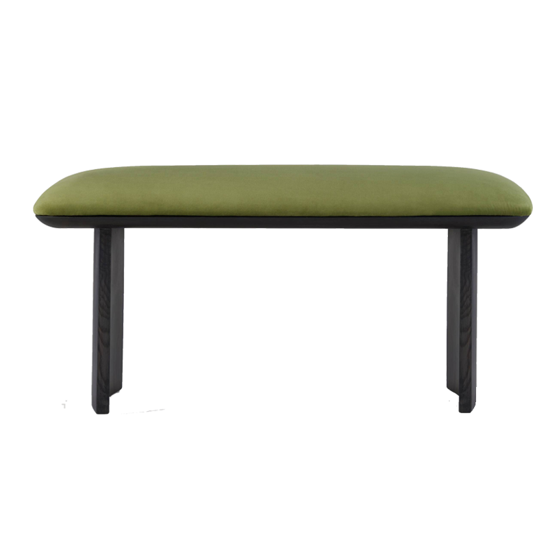 Shop Furniture \ Shop Chair \ Ottoman Bench \ Shop Seating \ Shop Bench \ Home Bench \ Rectangular Bench \ Green Seating Bench \ Shop Office Bench \ Upholstered Seating