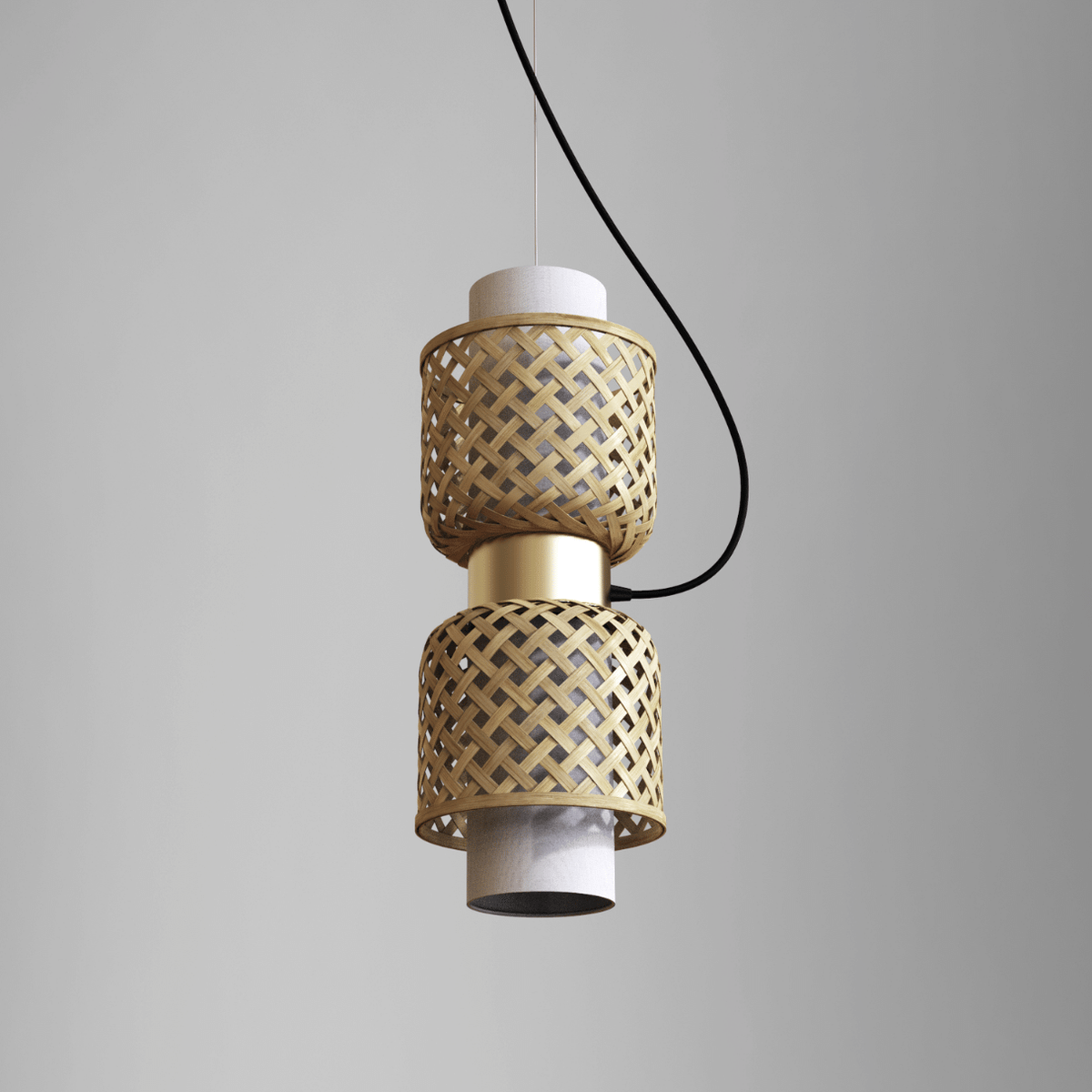 Close look of Metamorphosis Pendant Lamp hanging