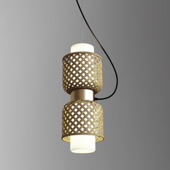 Metamorphosis Pendant Lamp, diffuses light softly, creating a warm and inviting ambiance