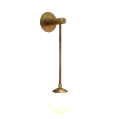 Dot Glass Globe Wall Sconce, a modern designer wall light for warm lighting