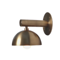 DOT Wall Sconce | Small Brass Dome