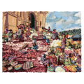 Flower Sellers of Chichi Market - Giclee Prints
