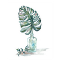 Island Tropics Frond in Bottle II