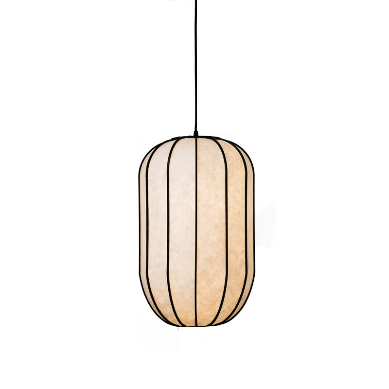 Handmade paper hanging lamp