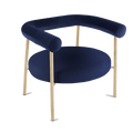 Krest Lounge Chair - Gold