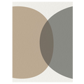 Mid century Abstract circle 1
