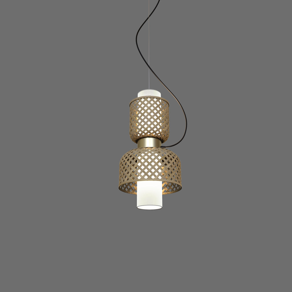 Metamorphosis Pendant Lamp H-016DB\ Wall light\ Ceiling light\ Wall hanging light\ Wall lamp\ Bedroom light\ Living room light\ Office light\ Bamboo lamp\ Brass finish