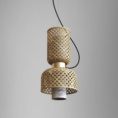 Metamorphosis Pendant Lamp H-012CB\ Wall light\ Ceiling light\ Wall hanging light\ Wall lamp\ Bedroom light\ Living room light\ Office light\ Bamboo lamp\ Brass finish