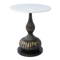 Peg Table - Antique Brass