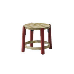 Shop Furniture \ Shop Stool \ Shop mini stool \ Shop Sustainable stool \ Shop Round Stool \ Kitchen stool \ Seating stool \ Red stool