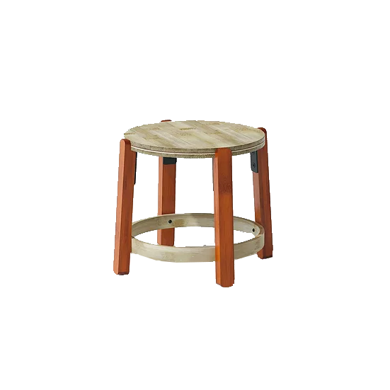 Shop Furniture \ Shop Stool \ Shop mini stool \ Shop Sustainable stool \ Shop Round Stool \ Kitchen stool \ Seating stool \ Orange stool