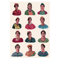 Busts of Frida -Giclee Print