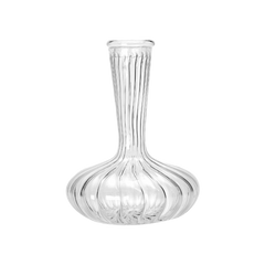 Decorative Firdaus Round Glass Decanter by Glass Forest