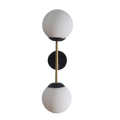 Mid-Century Brass Wall Sconce