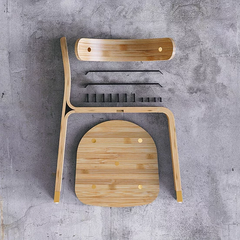 Shop Furniture \ Shop Chair \ Shop seating \ Shop Dining chair \ Shop Office chair \ Shop Sustainable Chair \ Mocha chair \ Bamboo Chair