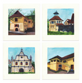 Fort Cochin Set 3 Art Print Collection