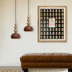 2 Kalash Pendant Lights hanging in Living Room