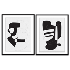 Graphical Set  – Geometric Wall Art set for home decor.