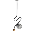 Wave Black Hanging Pendant Light