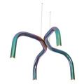 Single Branch Lamp - Rainbow