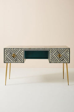 Furniture / Table / Study Table / Work Table / Credenza / Cabinet / Console / Home Furniture / House Furniture / Home Design / Shop Study Table / Credenza Designs / Bone Inlay