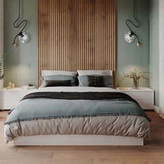 Sleek matte black body gives it a contemporary, moody look